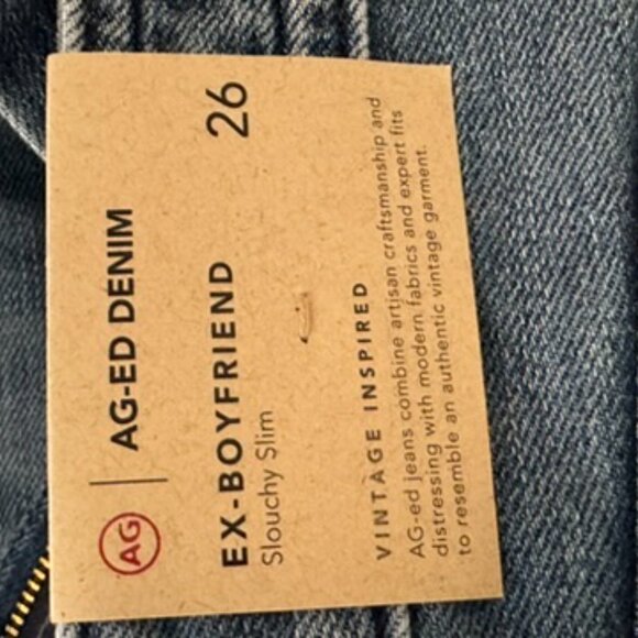 NWT AG EX-BOYFRIEND 26 - Picture 7 of 9